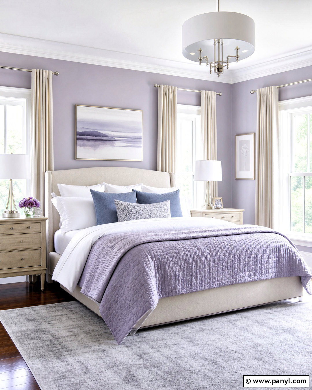 Pale Lavender Bedroom - 20 best room colors bedrooms