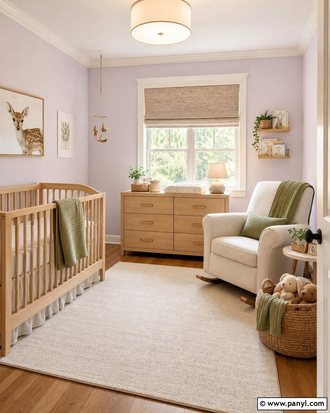 Pale Lavender Nursery Walls - 35 Lavender Wall Paint Ideas