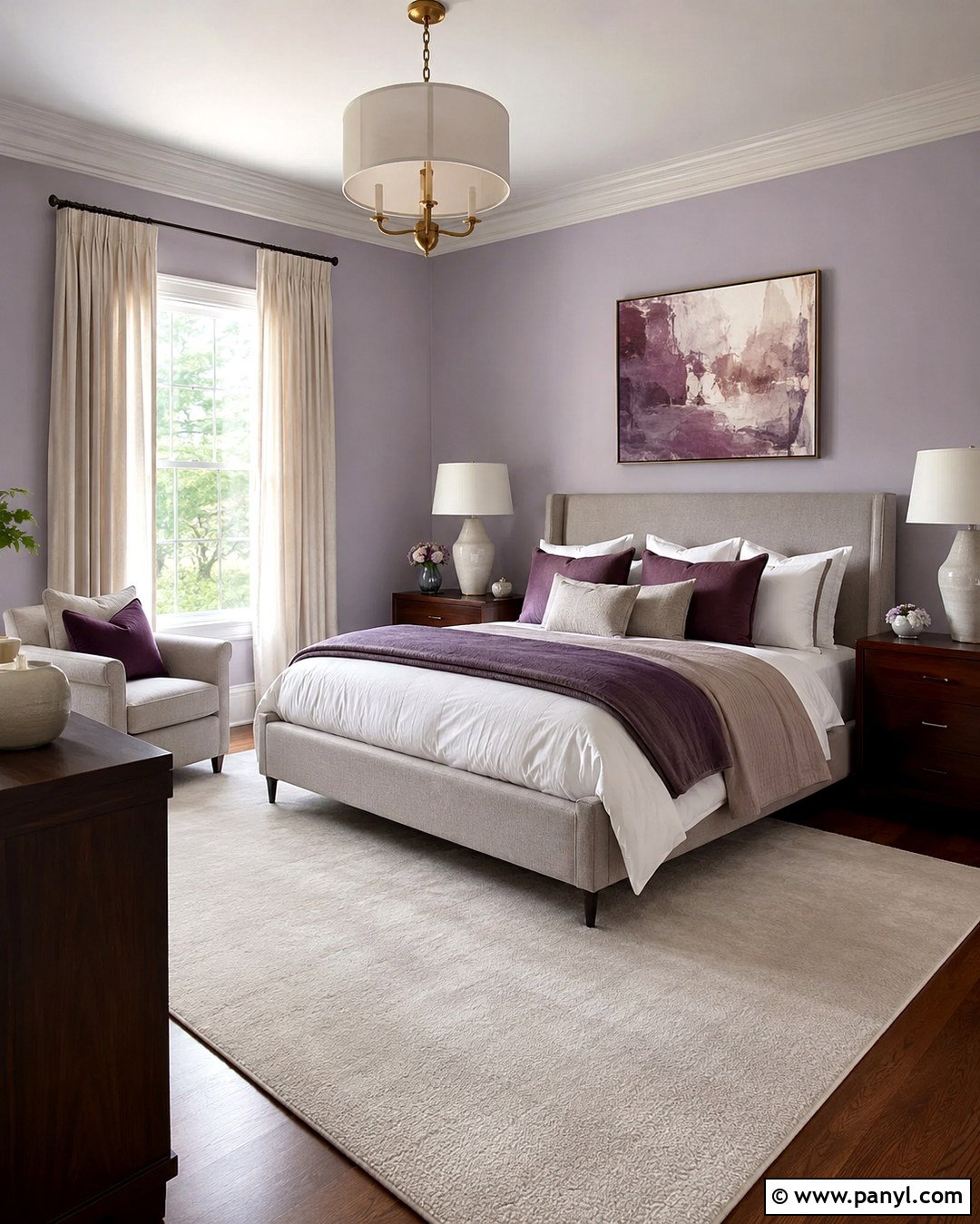Pale Lavender Wall Color - 20 Relaxing Wall Colors