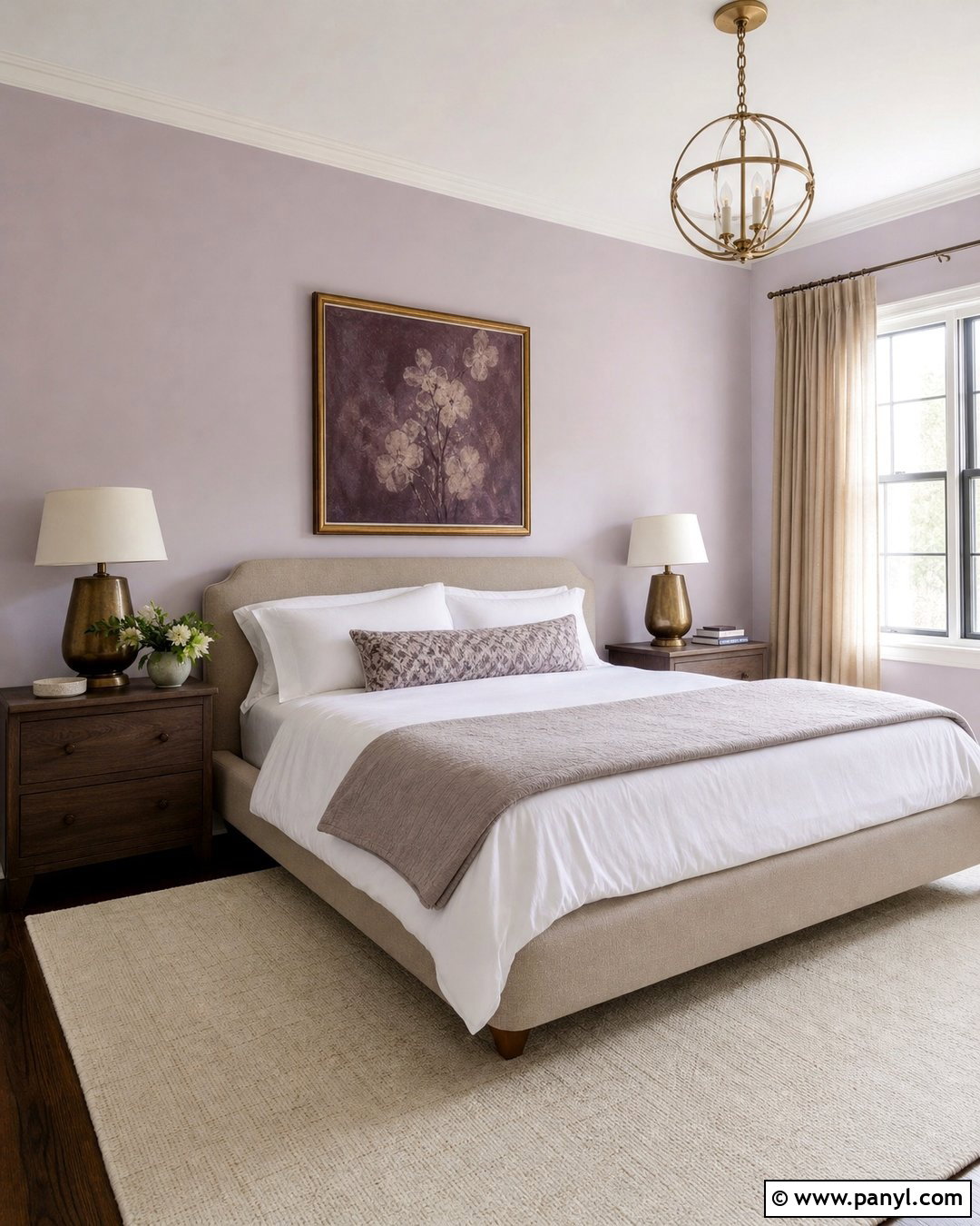 Pale Lavender Wall Color - 20 Airy Wall Colors