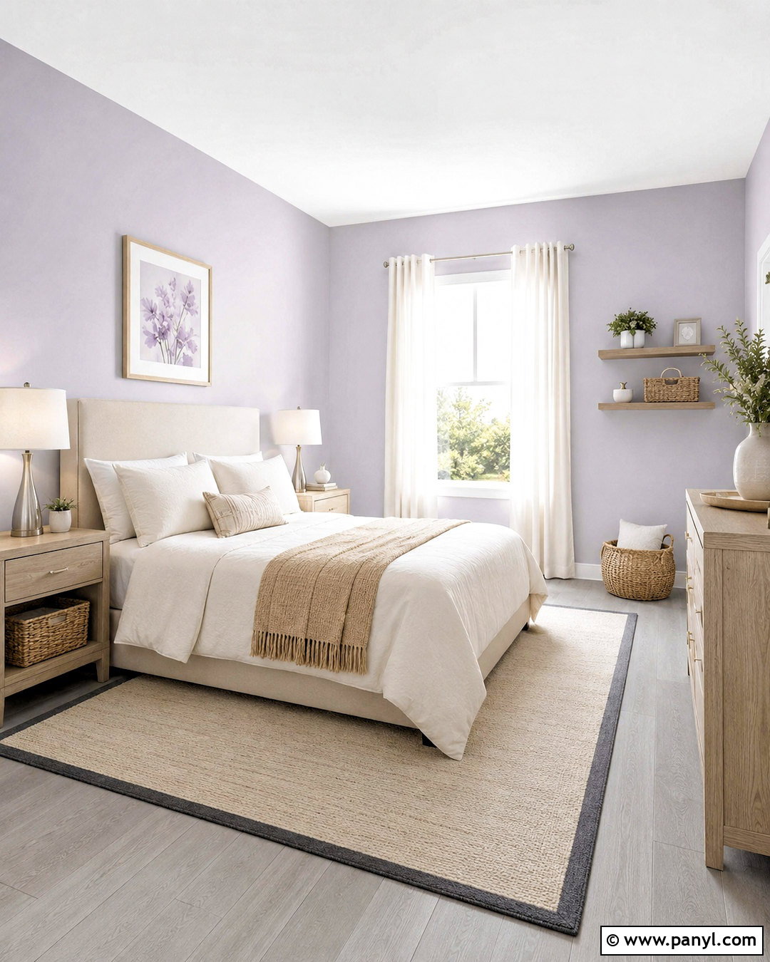 Pale Lavender Walls With Gray Floors - 20 What Color Walls With Gray Floors