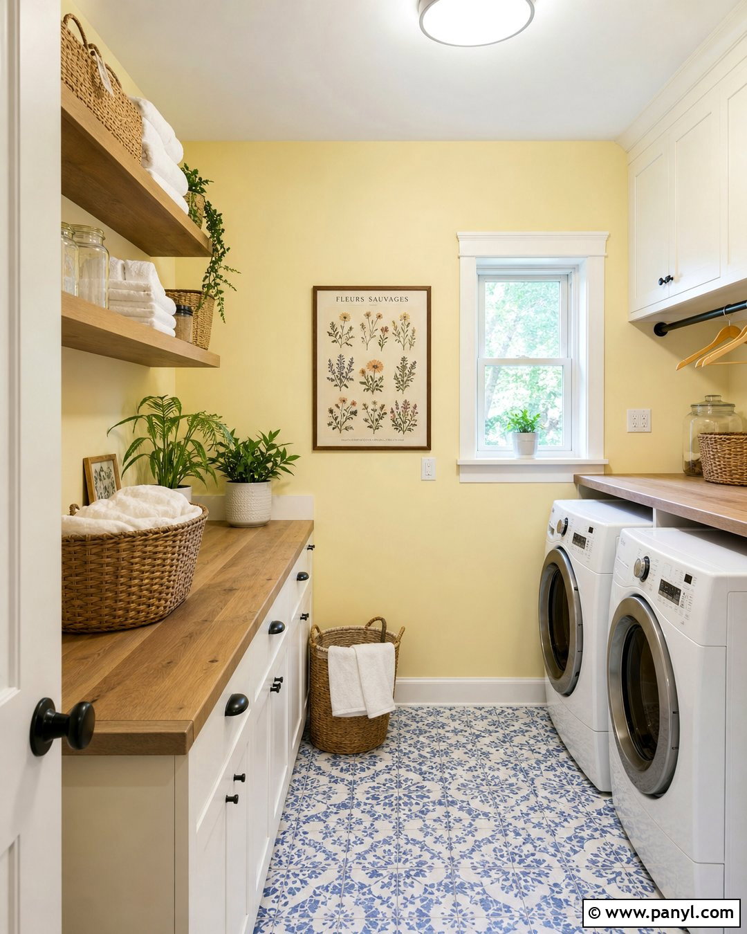 Pale Lemon Wall Color - 30 cute wall colors