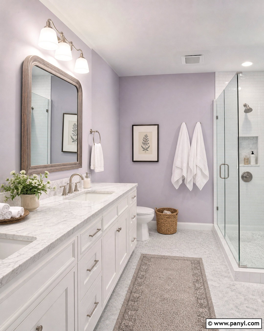 Pale Lilac Bathroom Paint - 20 popular bathroom paint colors