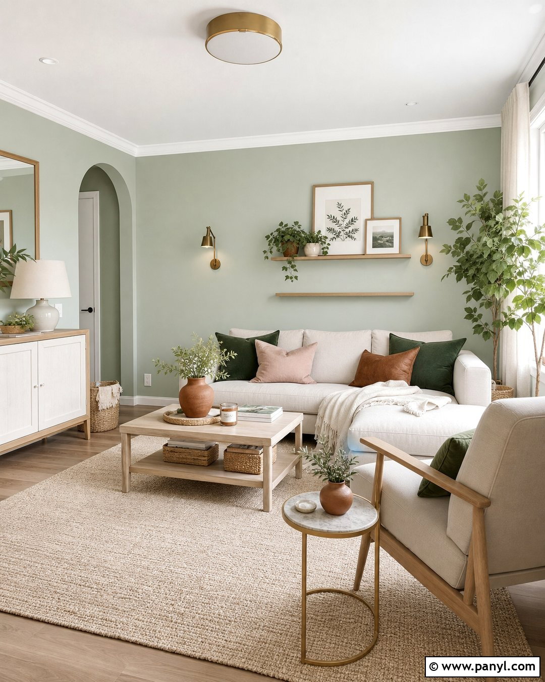 Pale Mint Room Walls - 35 Aesthetic Room Wall Color Ideas