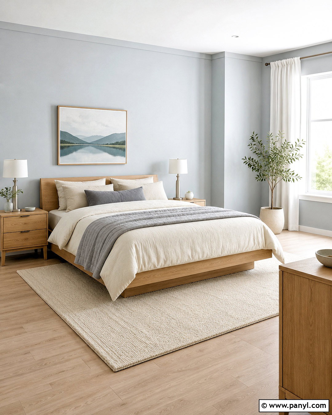 Pale Mist Blue Gray Bedroom - 20 blue gray bedroom colors