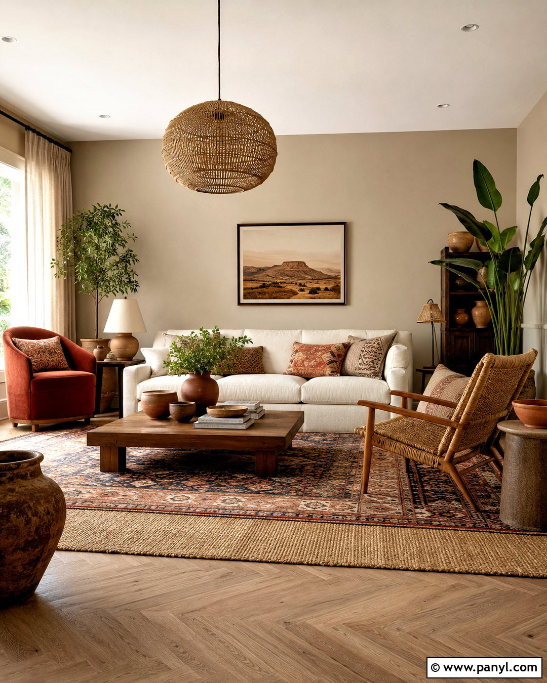 Pale Oak Boho Living Room - 20 pale oak benjamin moore living room ideas
