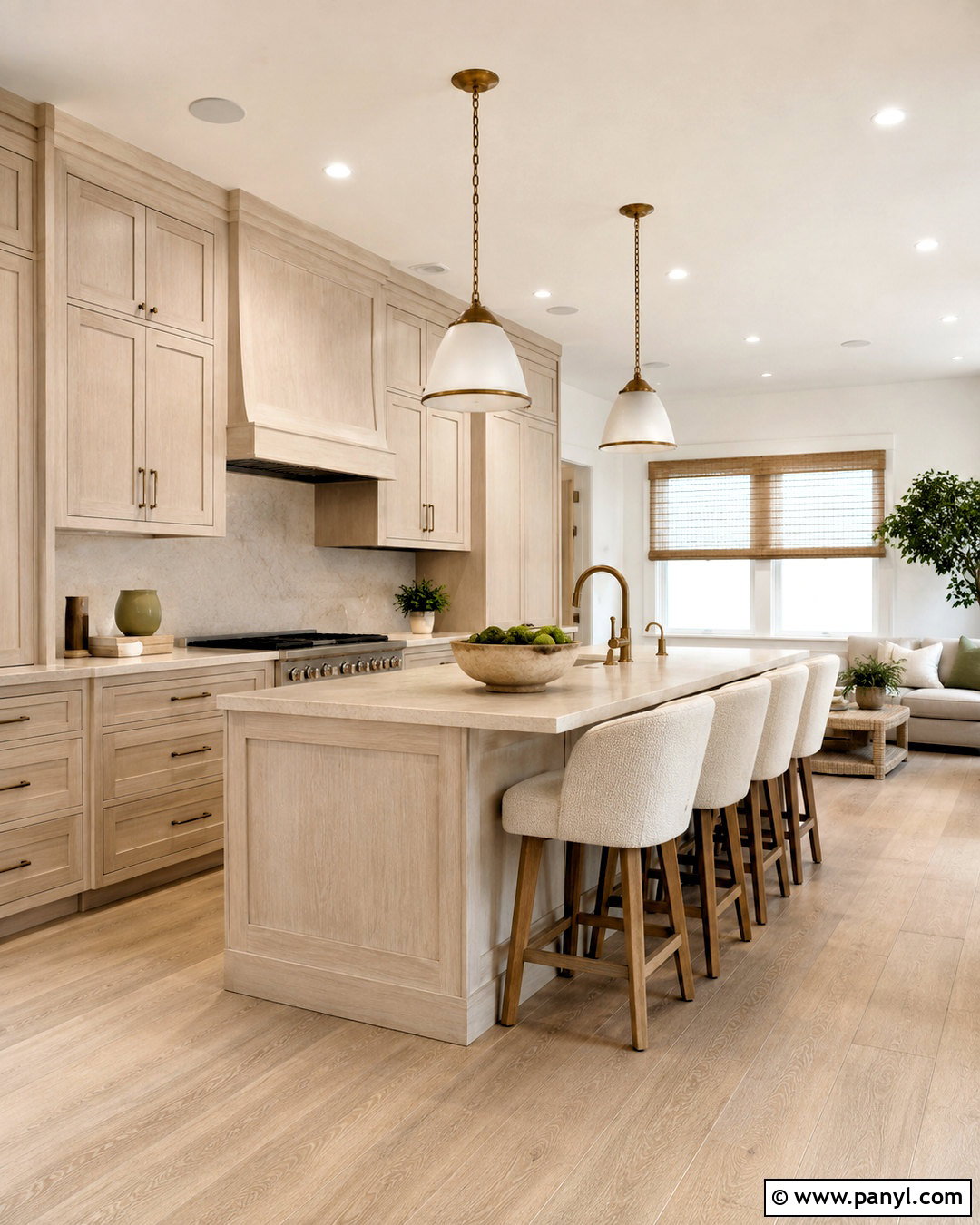 Pale Oak Cabinets With Cream Walls - 20 pale oak kitchen cabinets