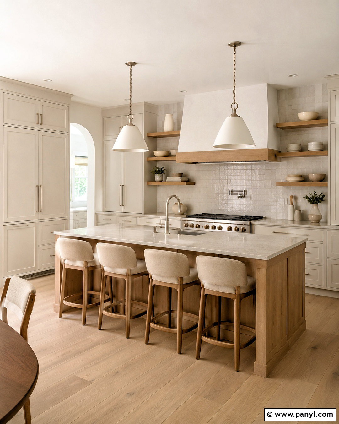 Pale Oak Cabinets With White Oak Accents - 20 pale oak kitchen cabinets
