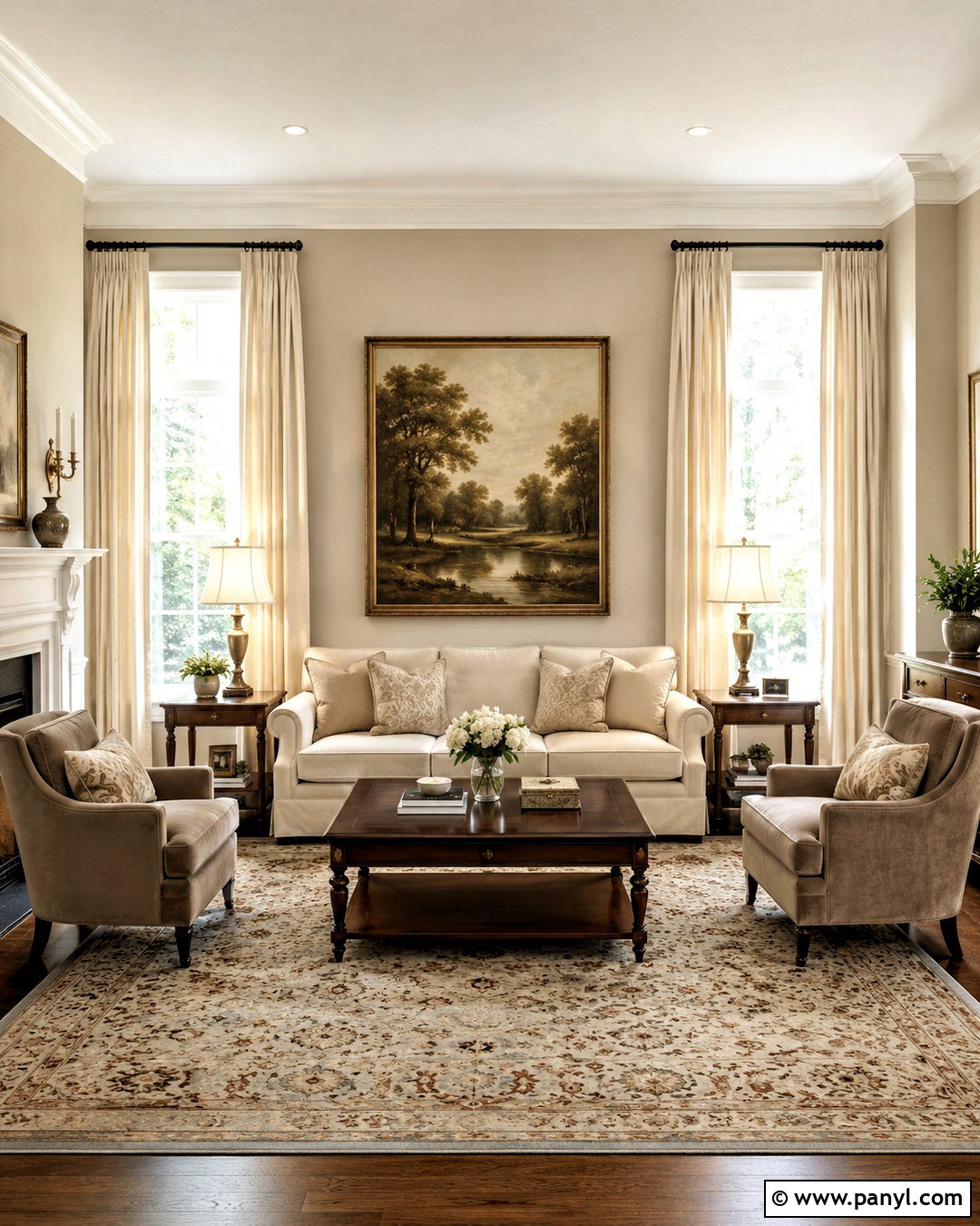 Pale Oak Formal Living Room - 20 pale oak benjamin moore living room ideas