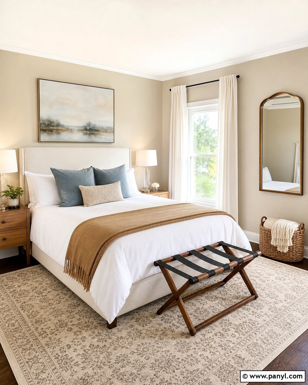 Pale Oak Guest Bedroom - 30 Pale Oak Walls