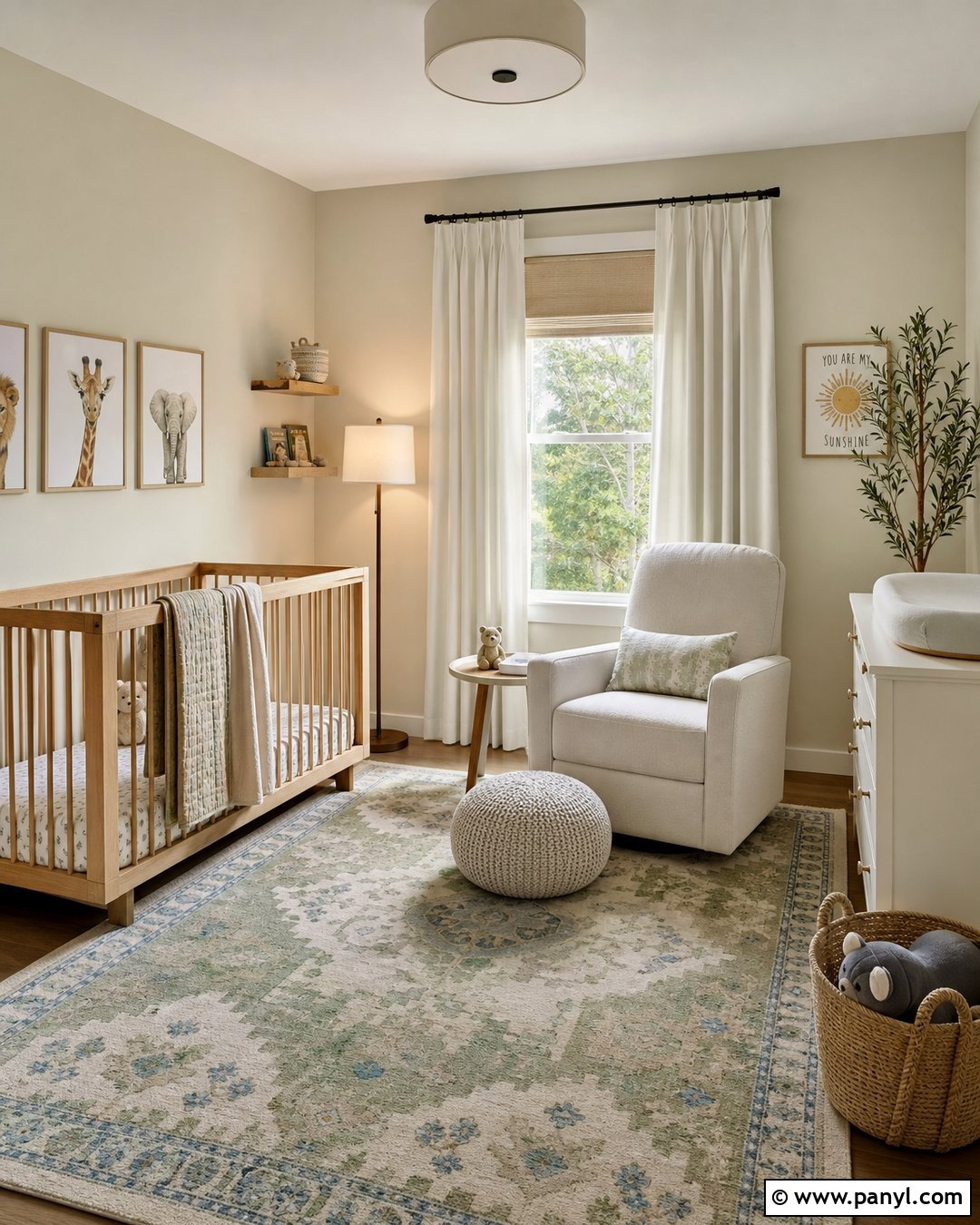 Pale Oak Nursery - 30 Pale Oak Walls