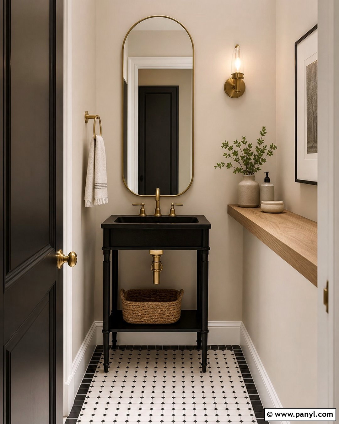 Pale Oak Small Powder Room - 25 Benjamin Moore Pale Oak Bathroom Ideas