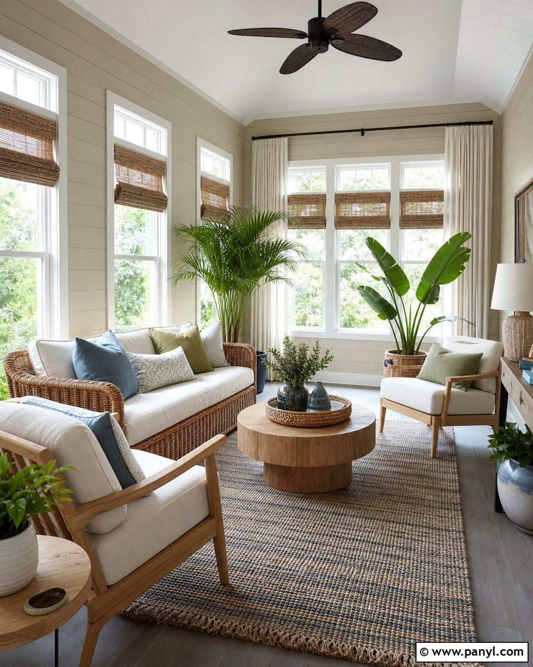 Pale Oak Sunroom - 30 Pale Oak Walls