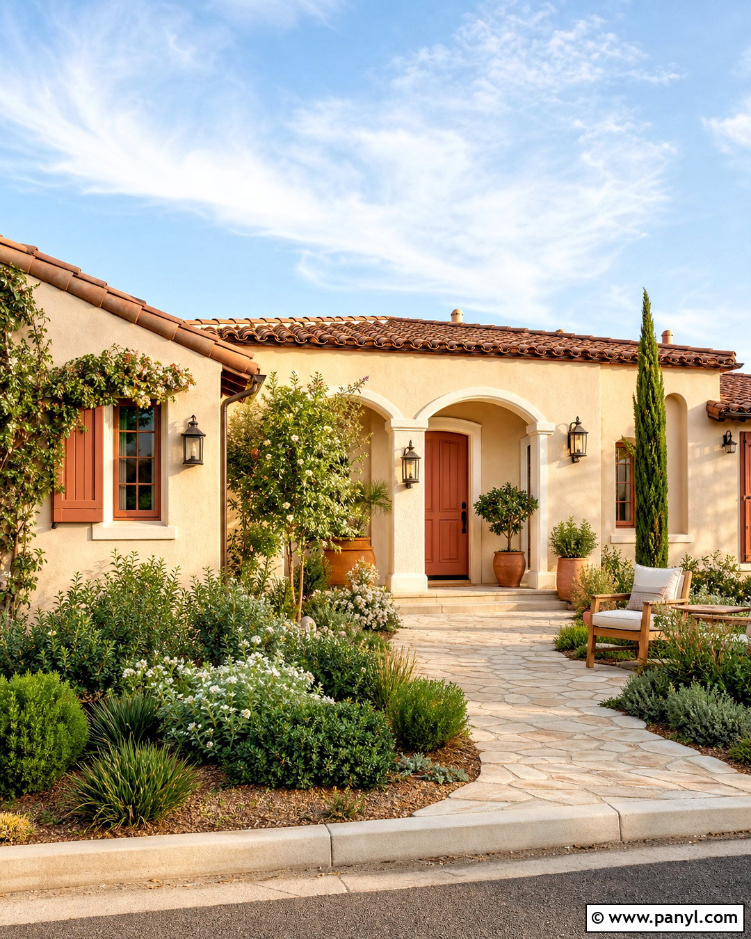 Pale Peach And Warm White Exterior Wall Color Combination - 20 exterior wall colour combinations