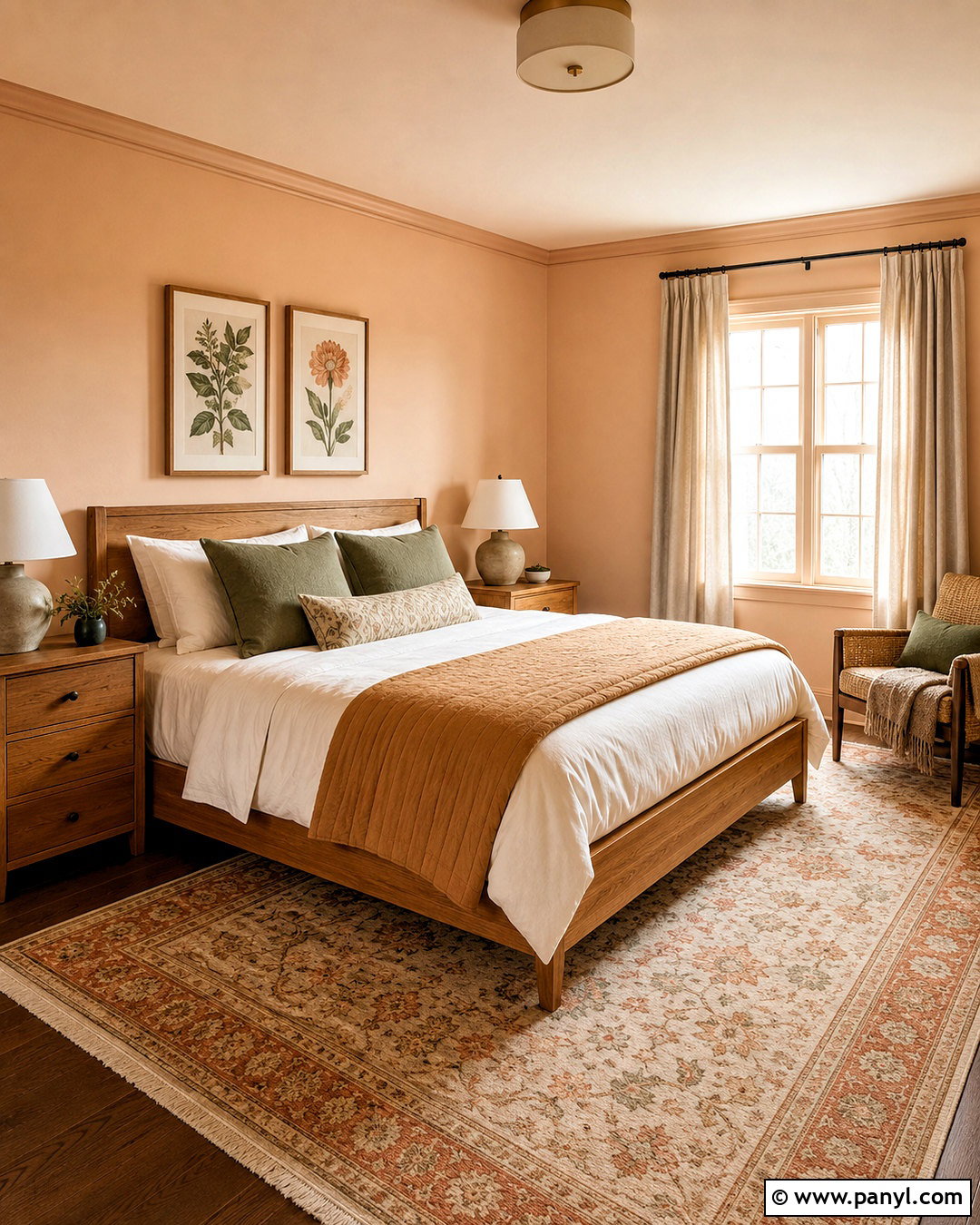 Pale Peach Guest Room Walls And Trim - 35 trim and walls same color ideas