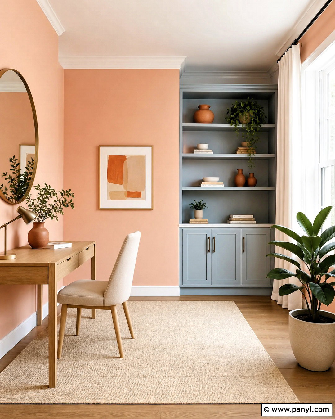 Pale Peach Wall Color - 20 Wall Colors To Brighten A Room Ideas