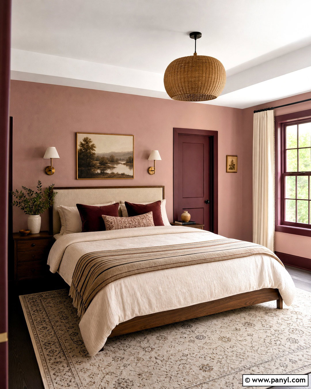 Pale Pink And Burgundy Bedroom Paint Colors - 20 room colour ideas bedroom paint colors