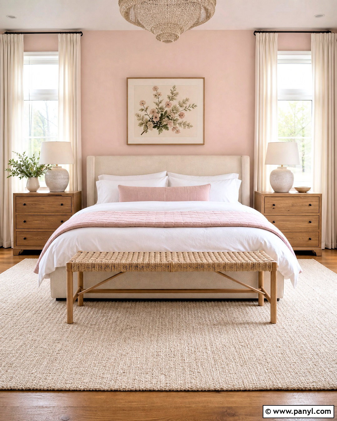 Pale Pink And White Bedroom - 20 pale pink room ideas
