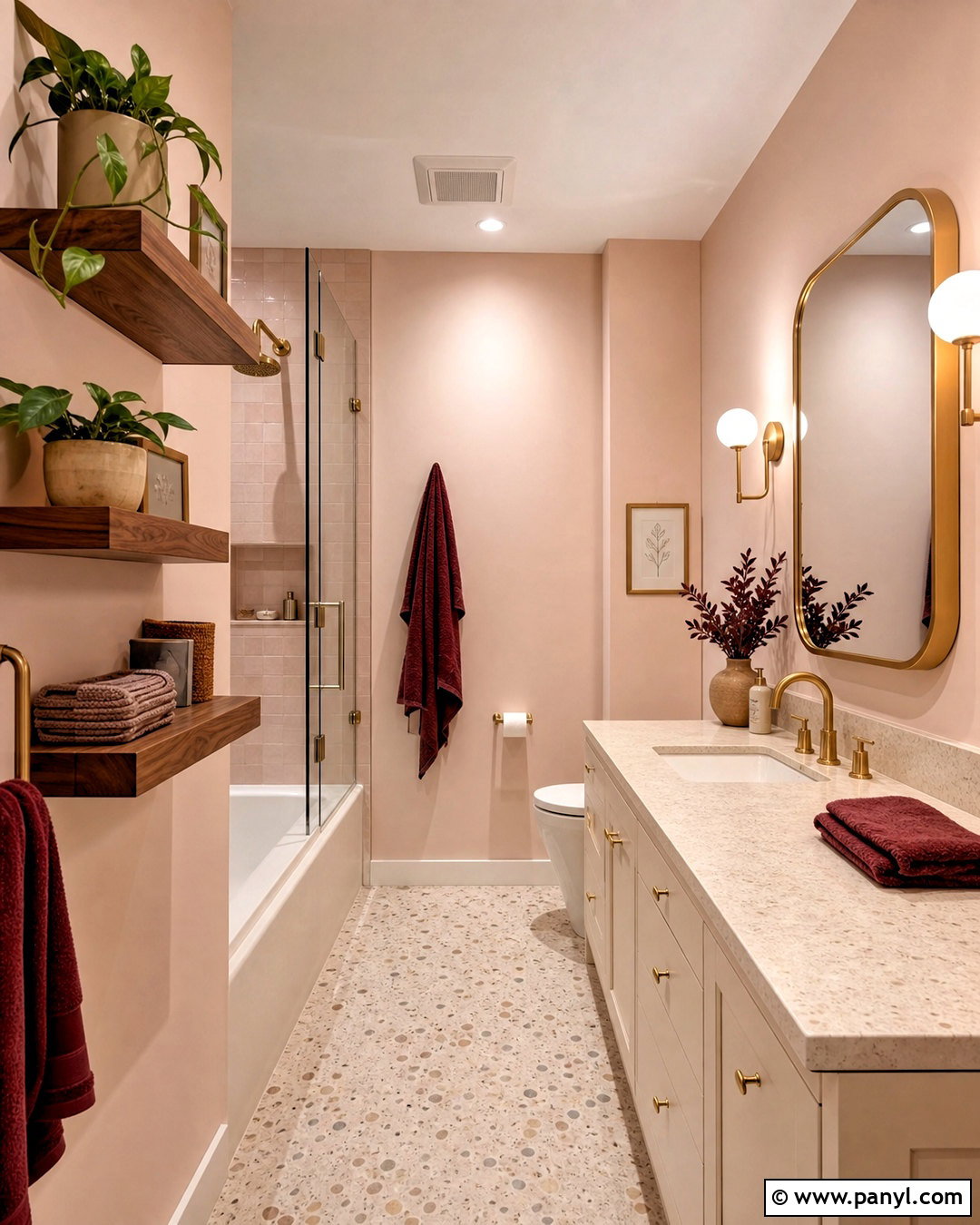 Pale Pink Bathroom Paint - 20 bathroom paint inspiration ideas