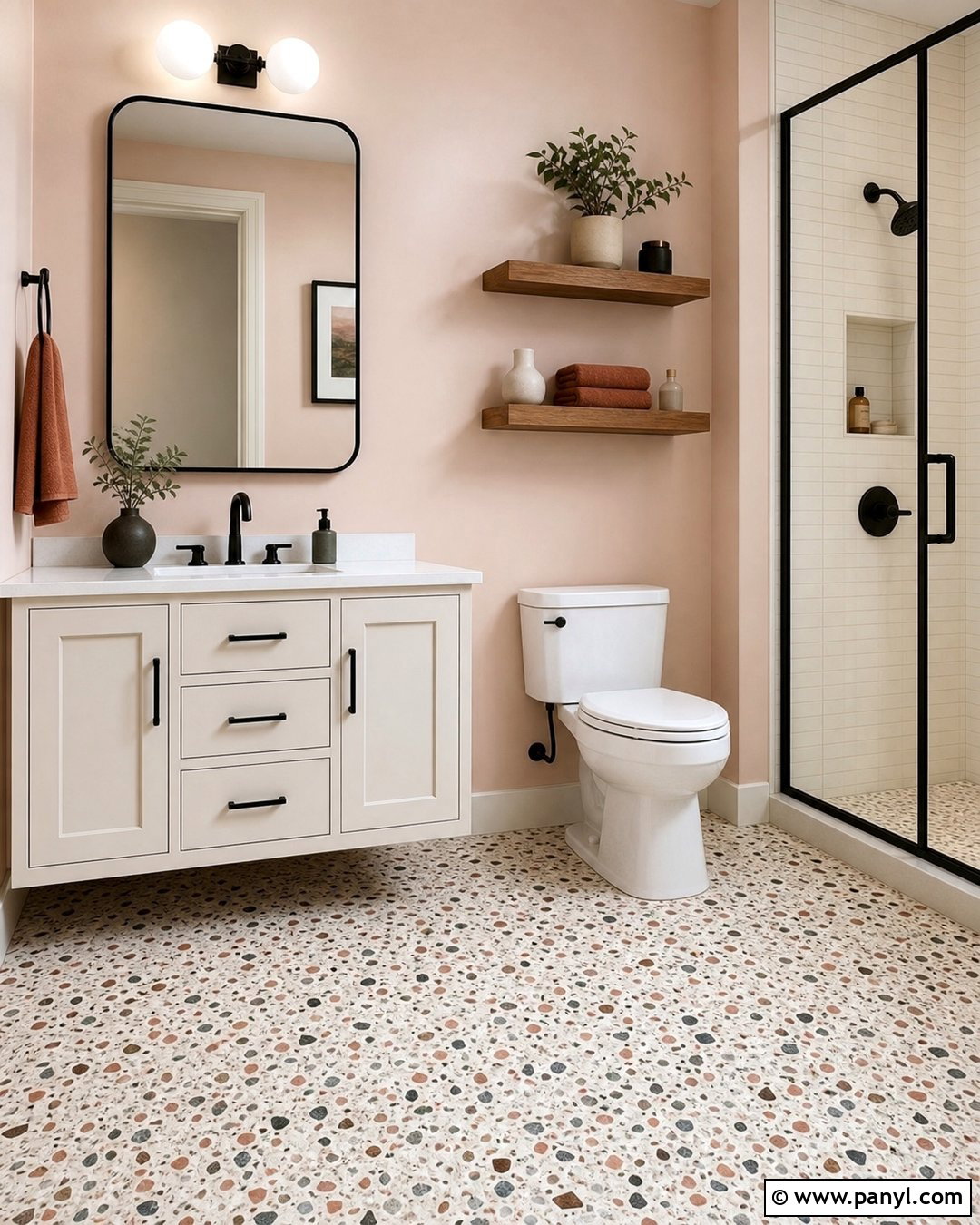 25 Pale Pink Bathroom Walls for a Soft, Spa-Like Retreat