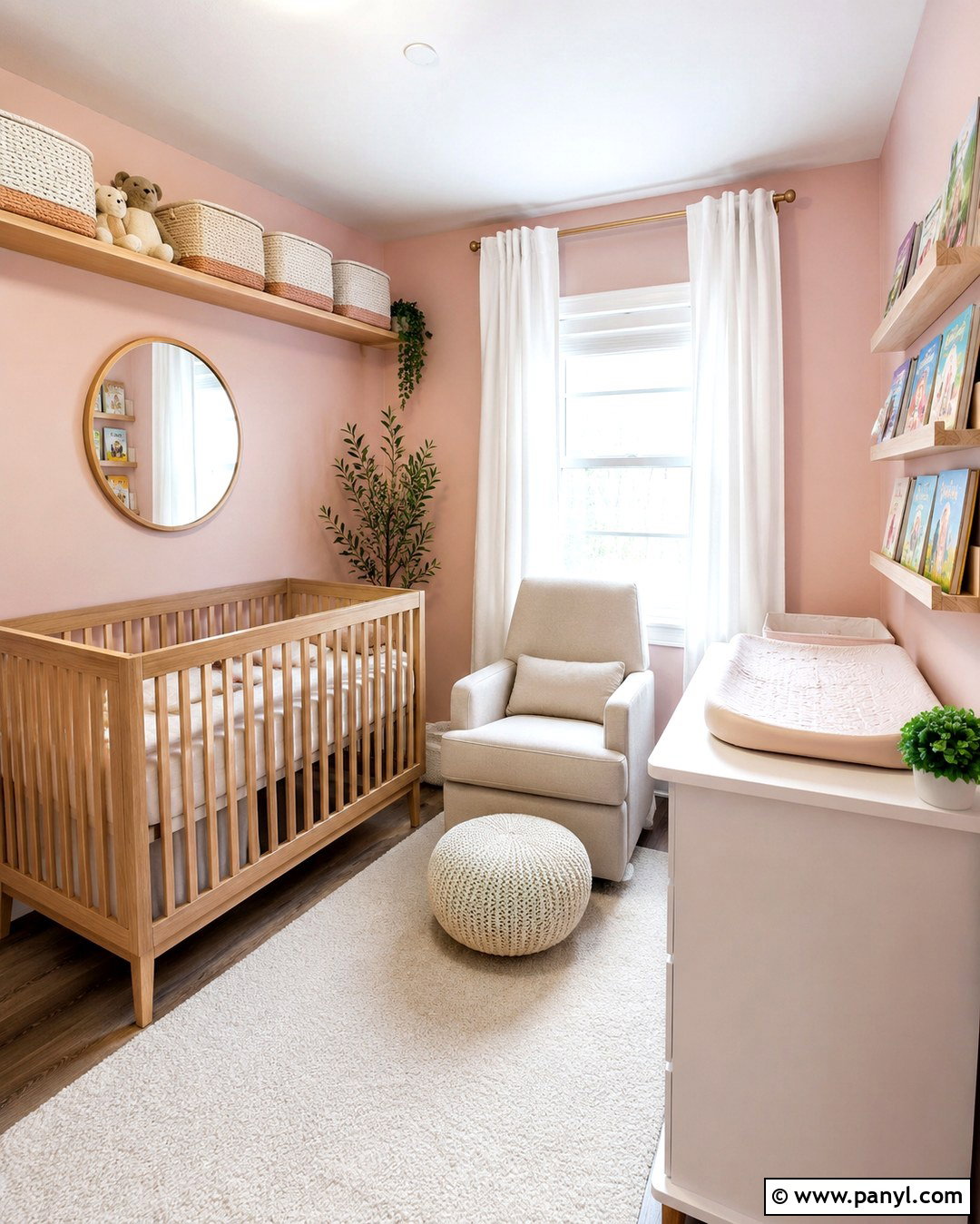 Pale Pink Nursery Walls For Small Rooms - 20 Pale Pink Nursery Walls
