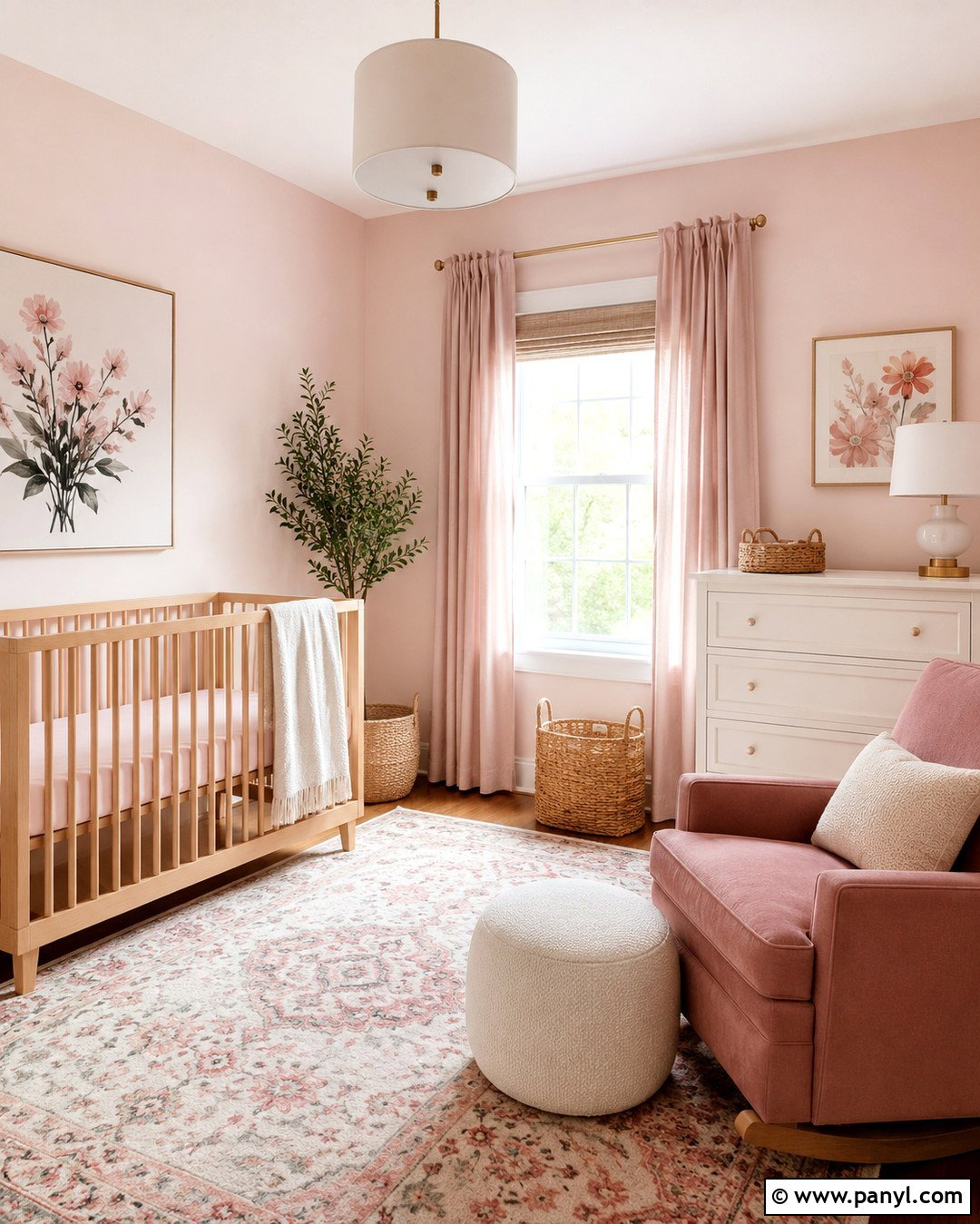 20 Pale Pink Nursery Walls: Sweet Ideas for a Dreamy Space