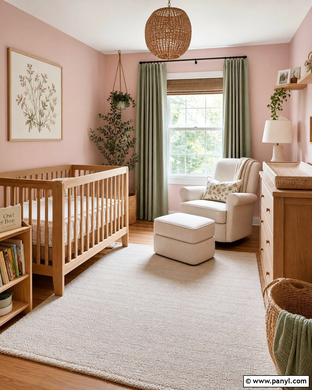 Pale Pink Nursery Walls - 50 Pink Wall Ideas