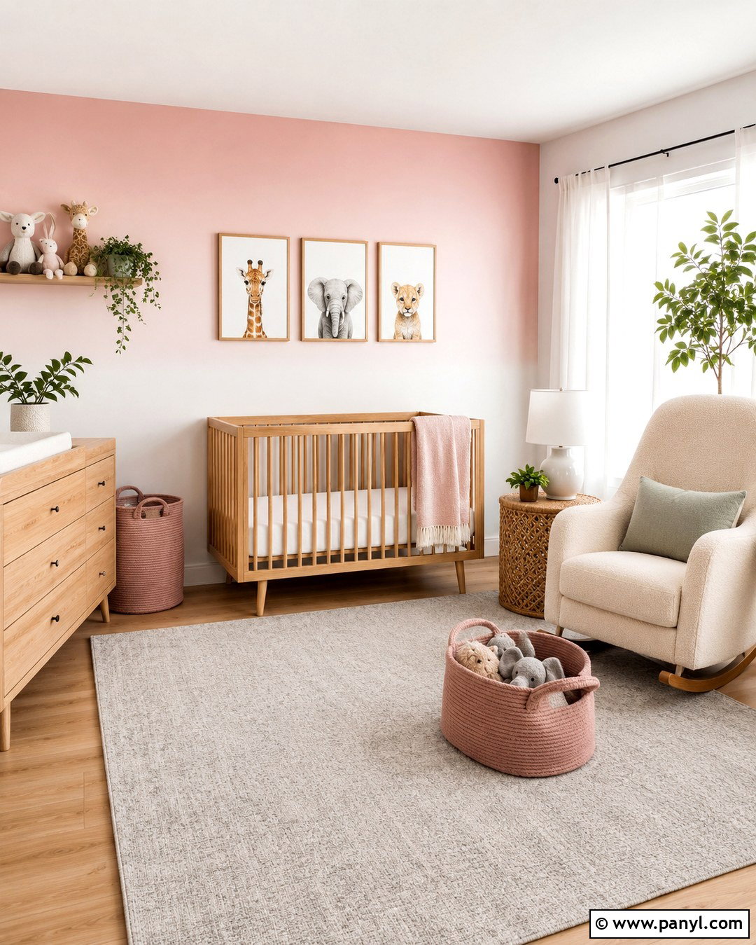 20 Ombre Pink Wall Ideas for Dreamy, Creative Modern Bedrooms
