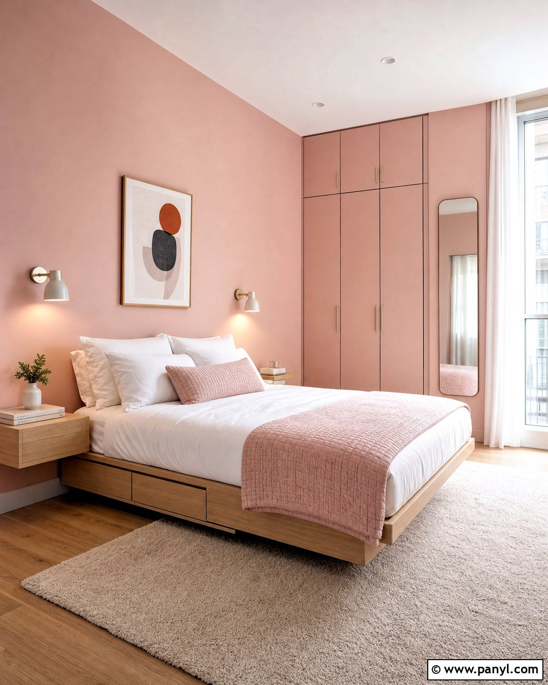 Pale Pink Small Bedroom - 20 pale pink room ideas