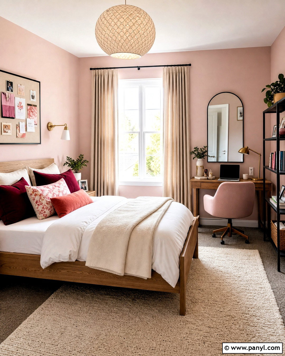 Pale Pink Teen Bedroom - 20 pale pink room ideas