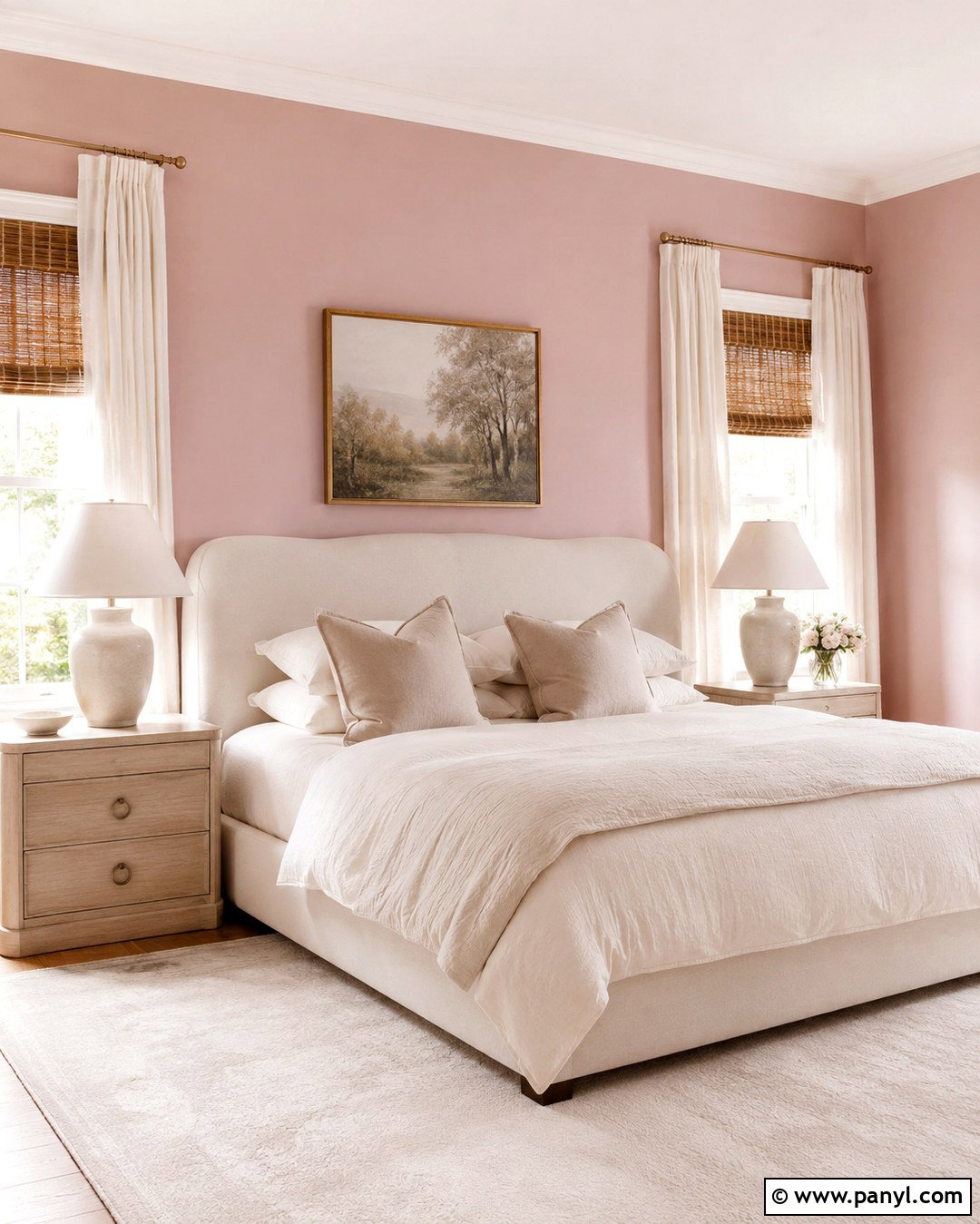Pale Rose Bedroom Walls - 20 Rose Colored Walls