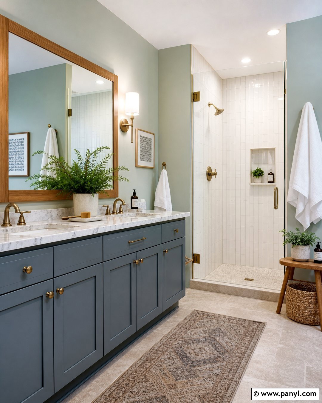Pale Sage Bathroom Walls - 35 grey vanity bathroom wall colors