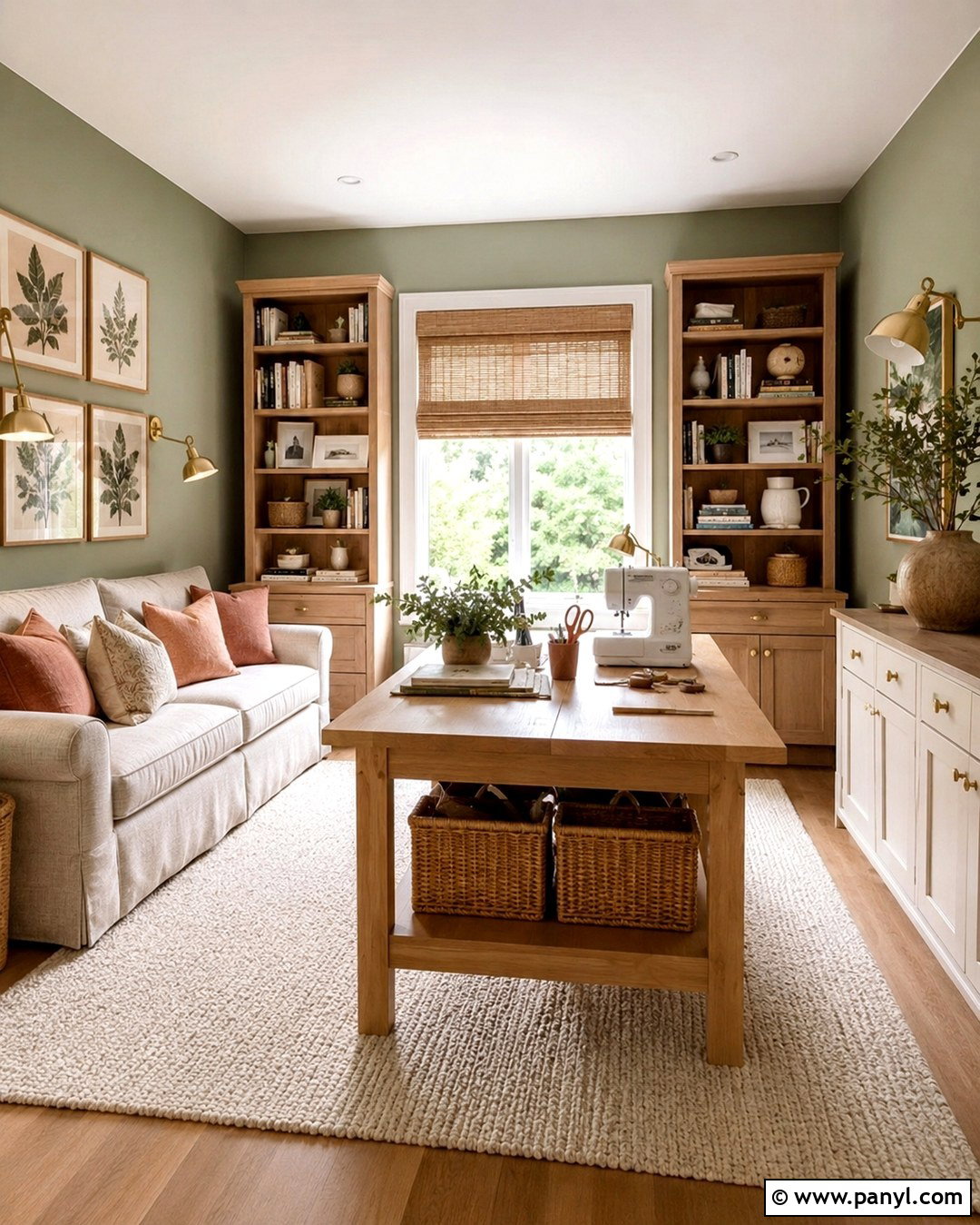 Pale Sage Green Bonus Room Walls - 20 Bonus Room Wall Color Ideas