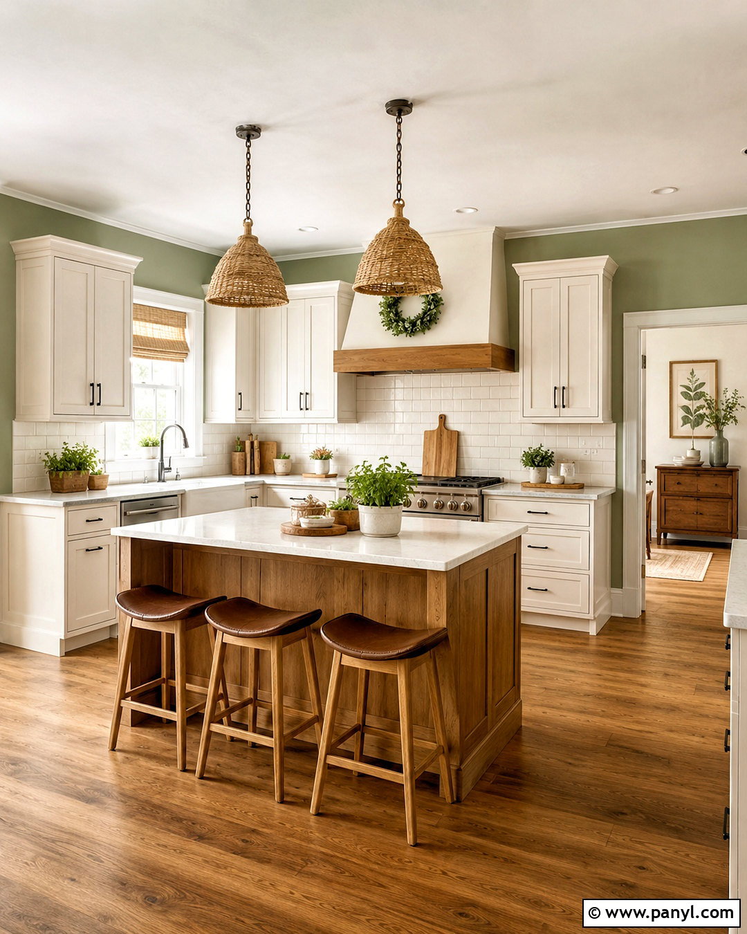 Pale Sage Green Kitchen Walls - 40 kitchen colors for walls