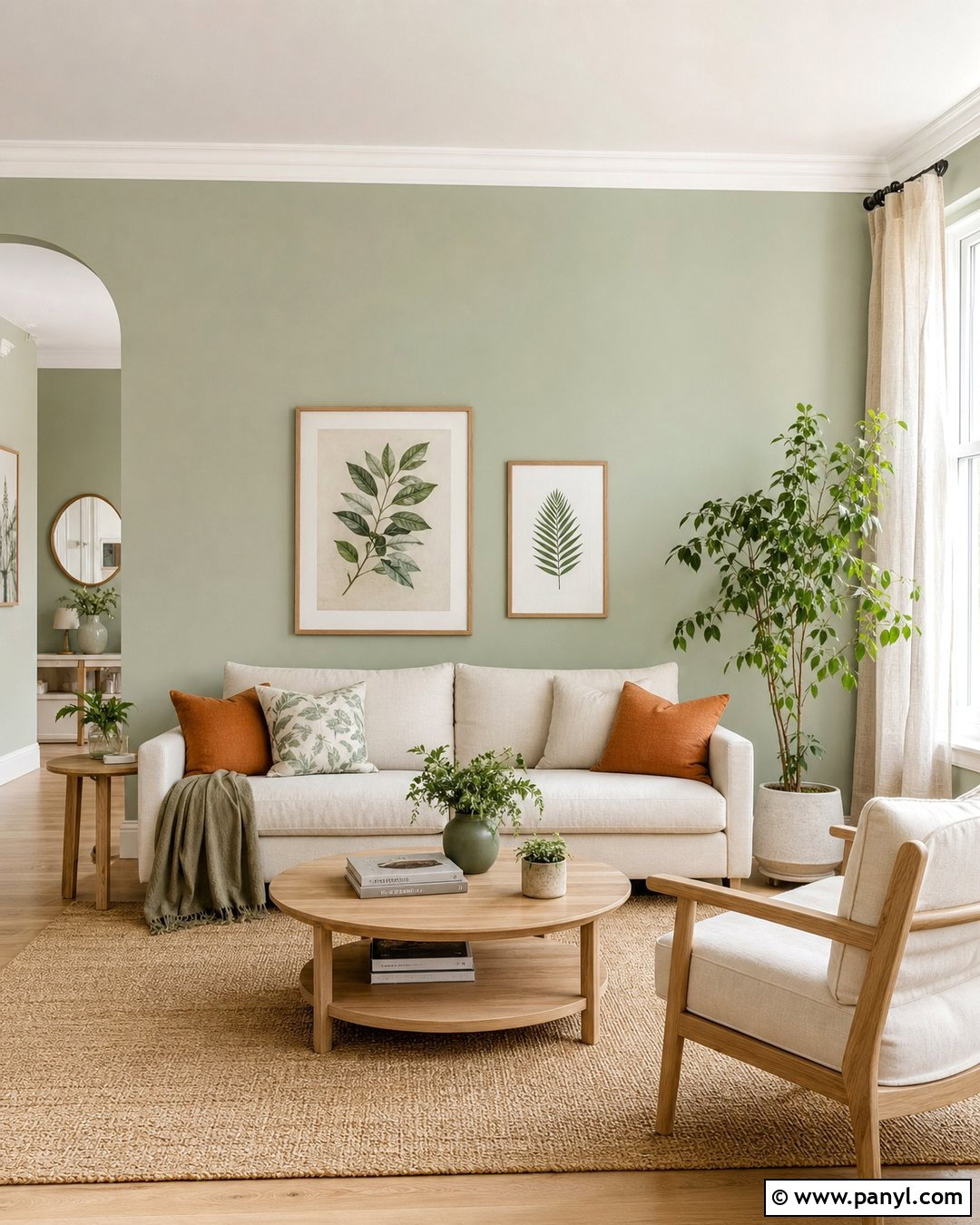 Pale Sage Green Living Room Wall Paint - 20 Best Wall Paint Colors For Living Room Ideas