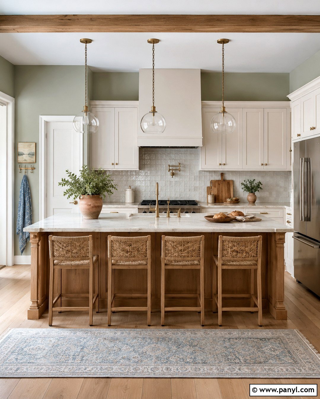 Pale Sage Green Wall Color - 20 Evergreen Wall Color Ideas
