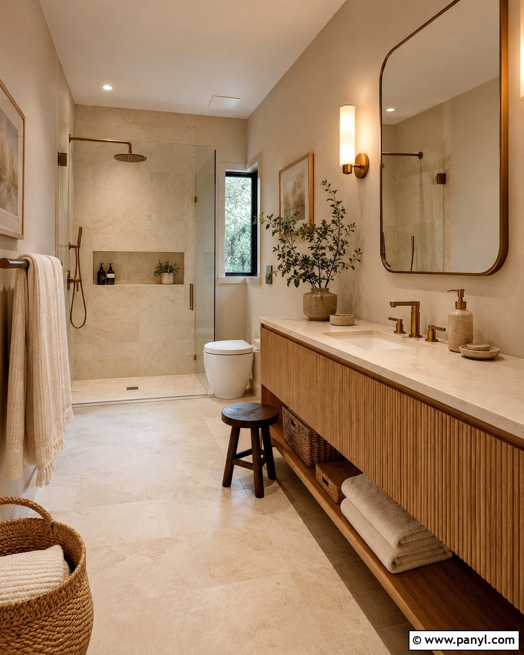 Pale Sand Beige Bathroom - 20 Pale Bathroom Colors