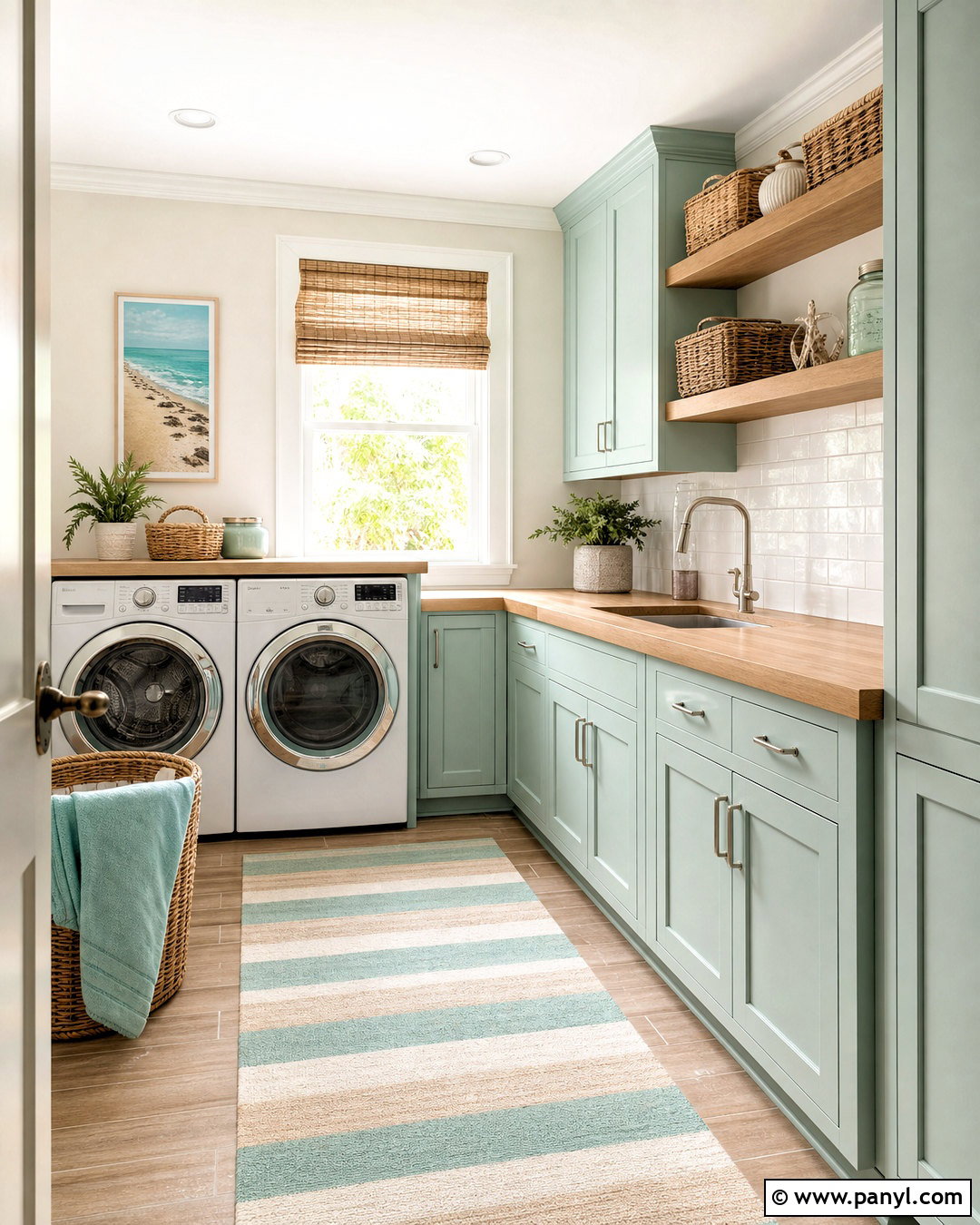 Pale Seafoam Paint Color - 20 beachy paint colors