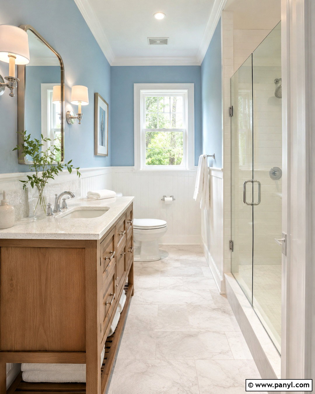 Pale Sky Blue Wall Color - 20 Wall Color To Make Room Brighter Ideas