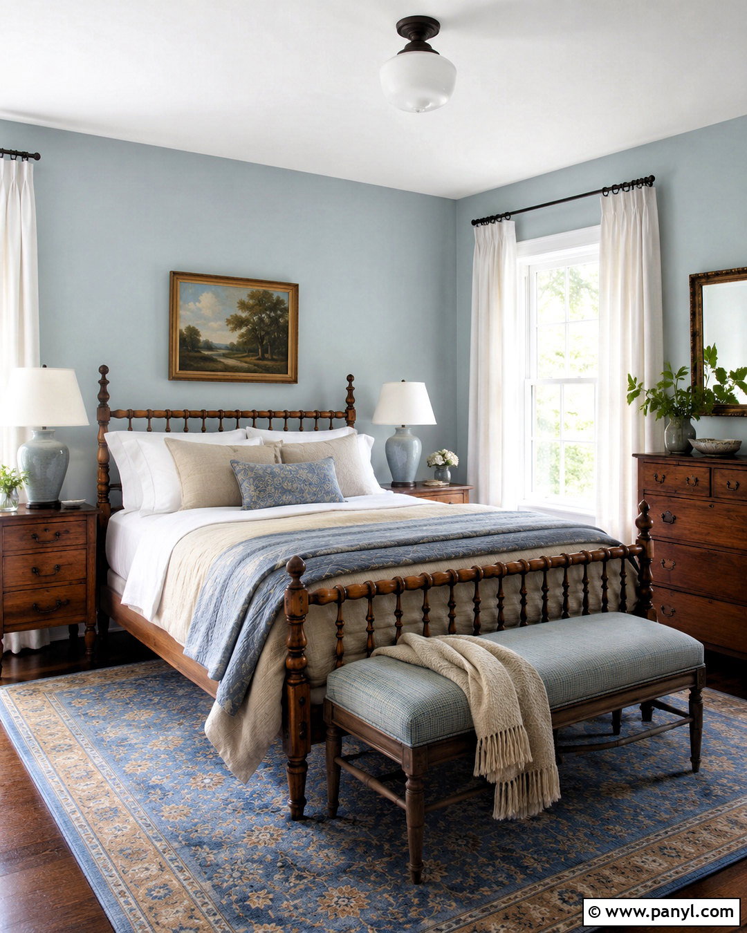 Pale Smoke Muted Blue Paint - 20 muted blue paint colors