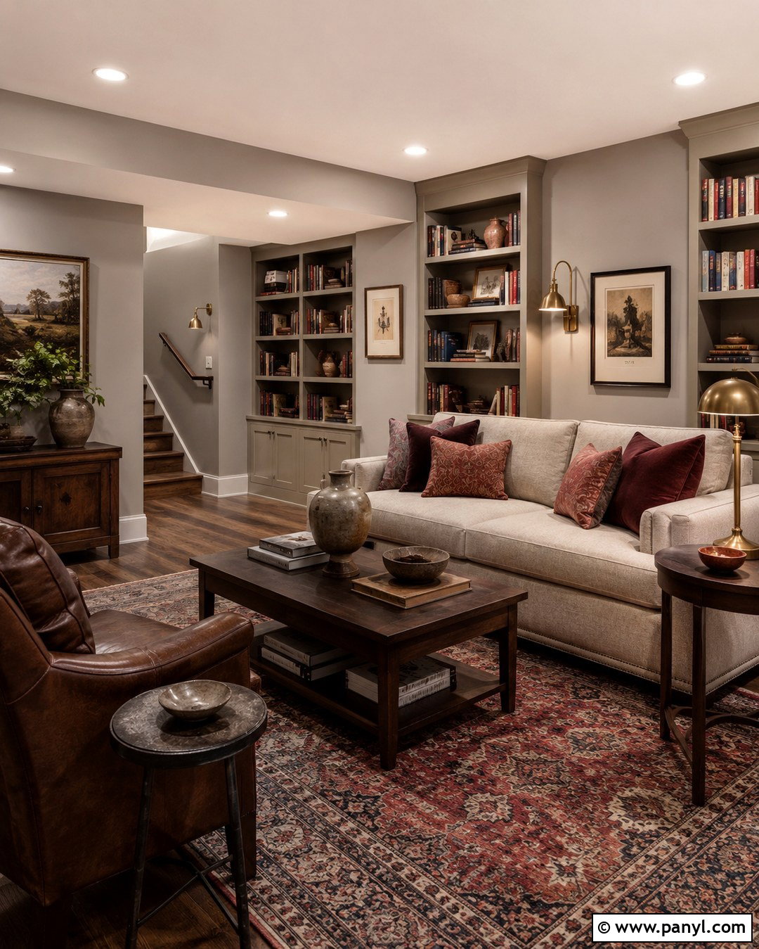 Pale Taupe Basement Wall Color - 20 Wall Color For Basement Ideas