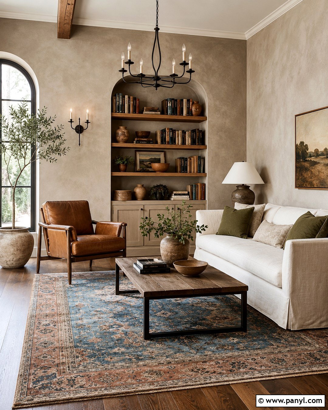 Pale Taupe Mediterranean Wall Color - 20 Mediterranean Wall Colors
