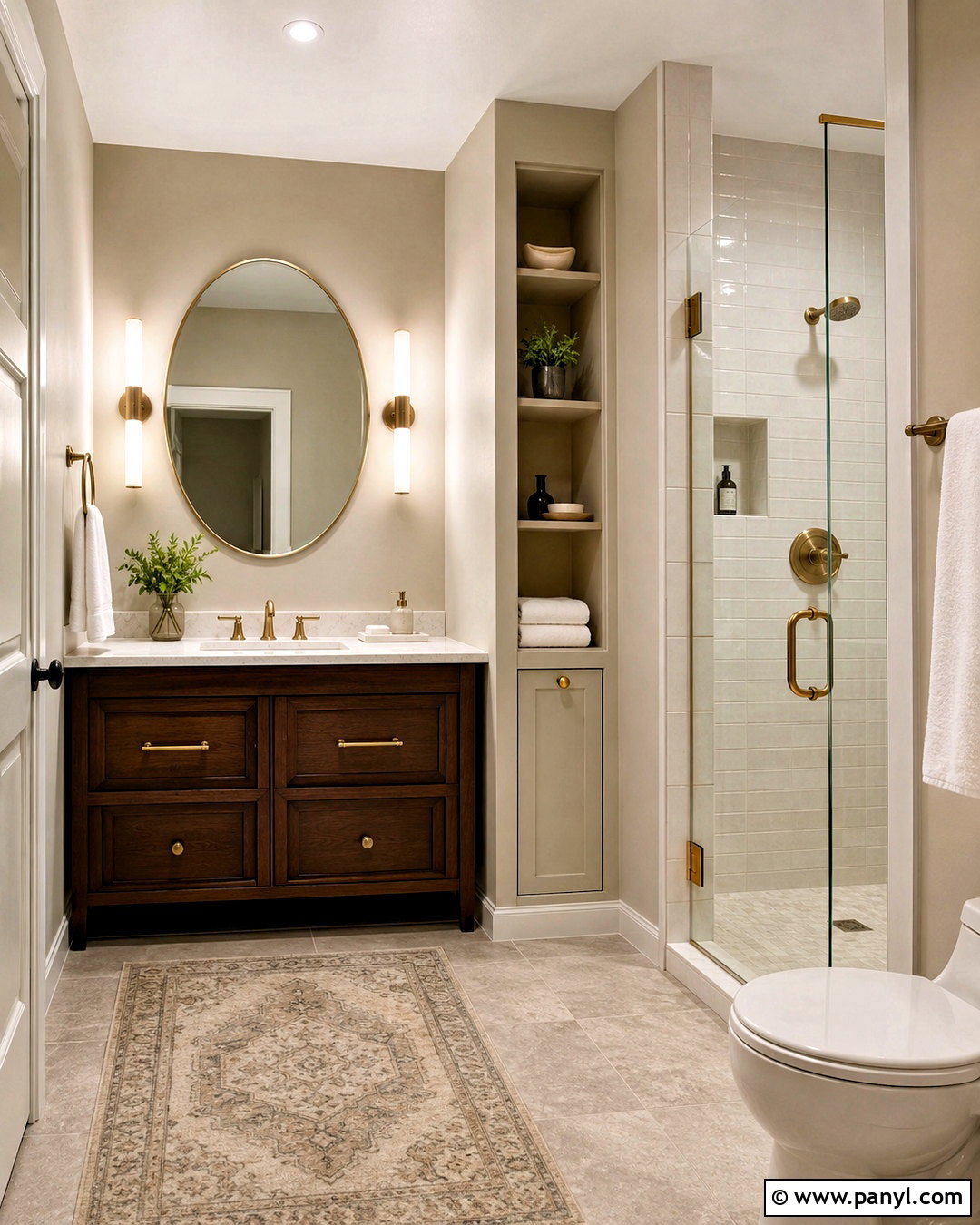 35 Small Bathroom Wall Colors That Make Tight Spaces Shine