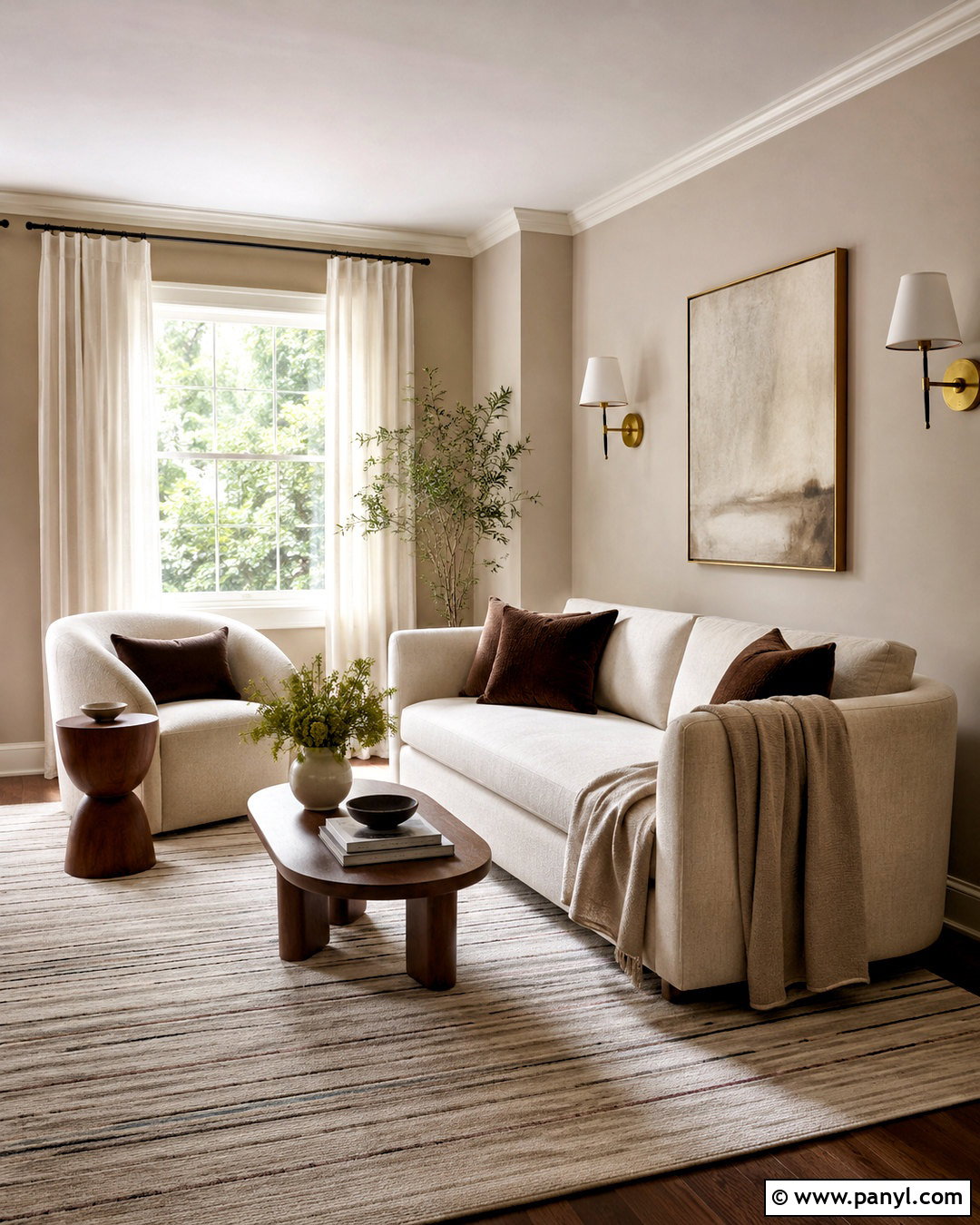 Pale Taupe Small Living Room - 20 Wall Colours For Small Living Room Ideas