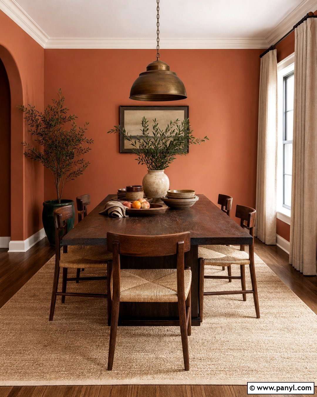 Pale Terracotta Walls - 20 Neutral Earthy Wall Color Ideas