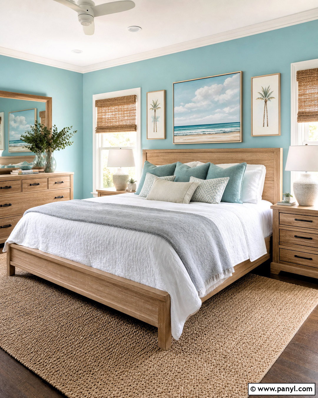 20 Turquoise Walls Ideas for a Fresh, Joyful Home Makeover