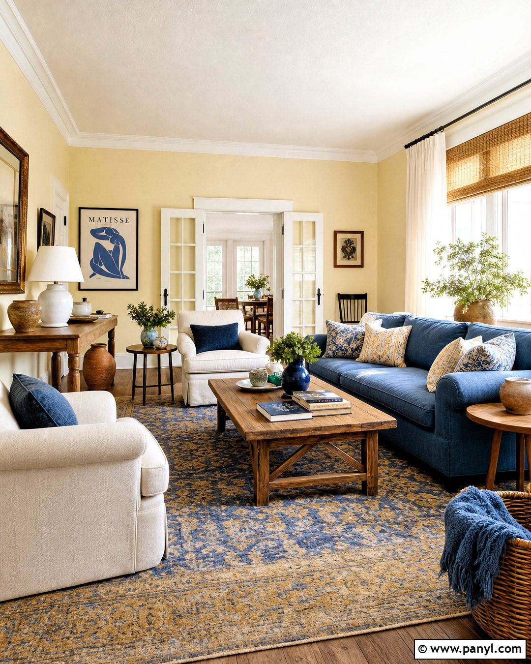 Pale Yellow And Blue Living Room Paint - 20 living room paint ideas color schemes