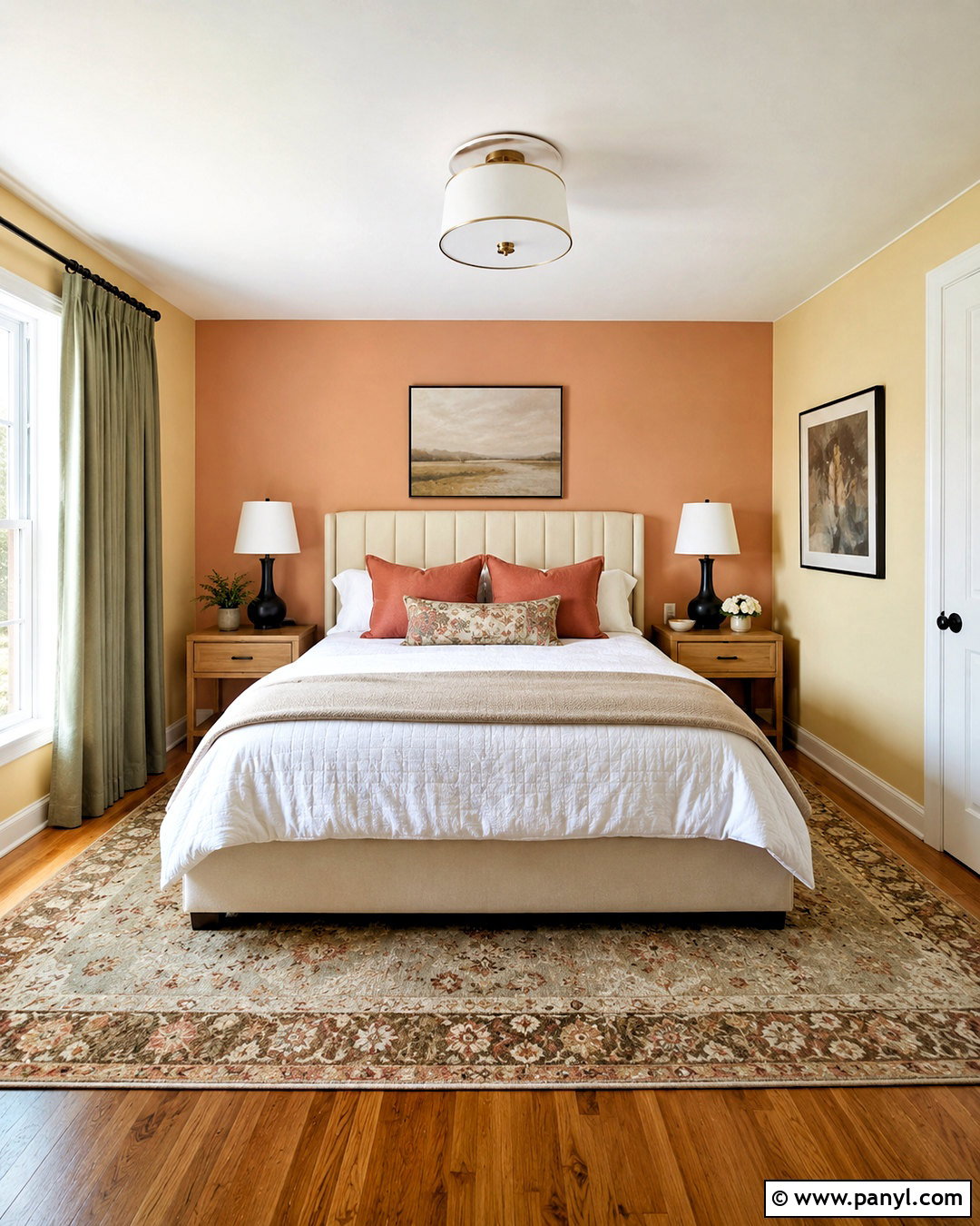Pale Yellow And Peach Bedroom Walls - 20 Yellow And Orange Walls