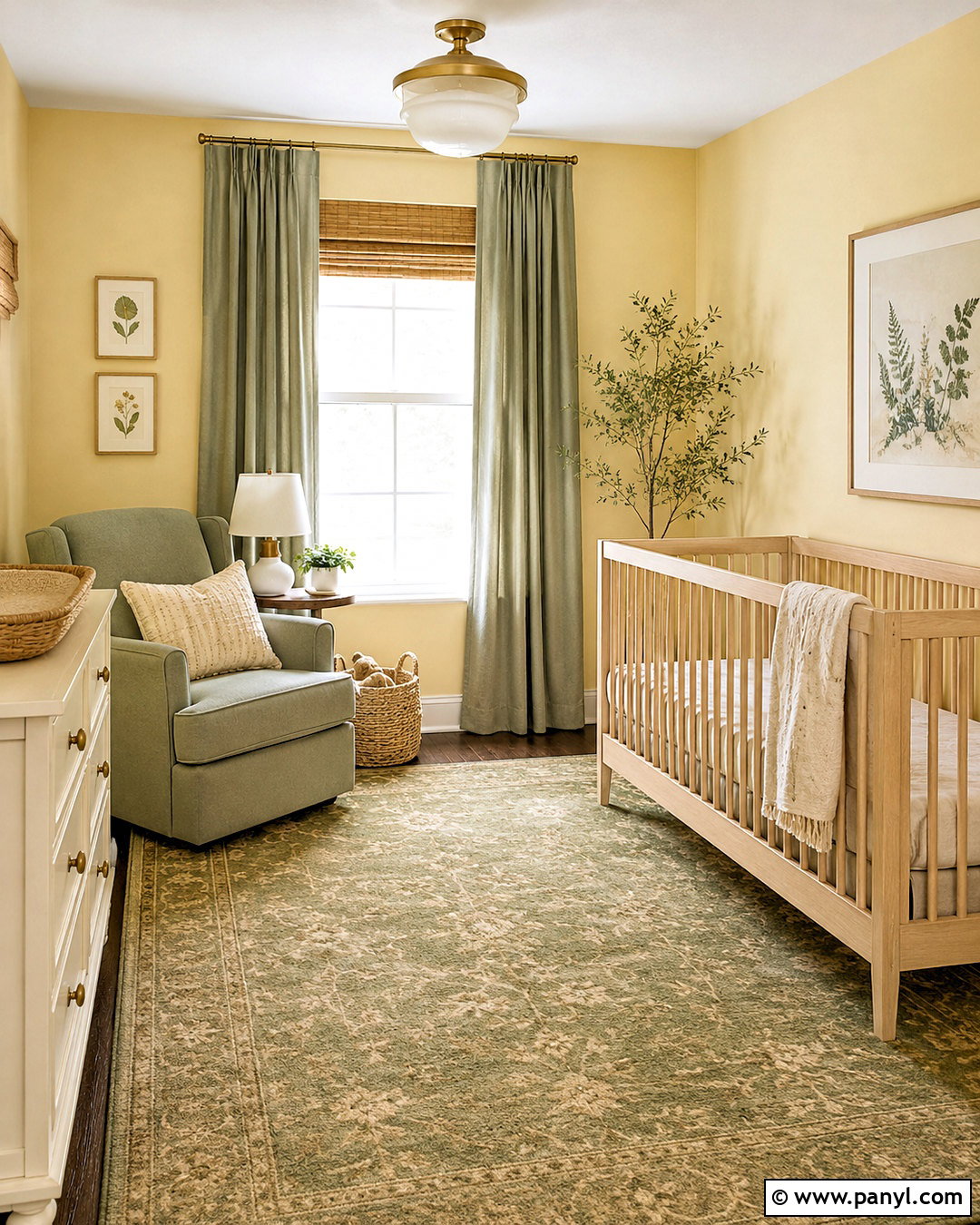 Pale Yellow And Sage Green Nursery - 20 pale yellow nursery ideas