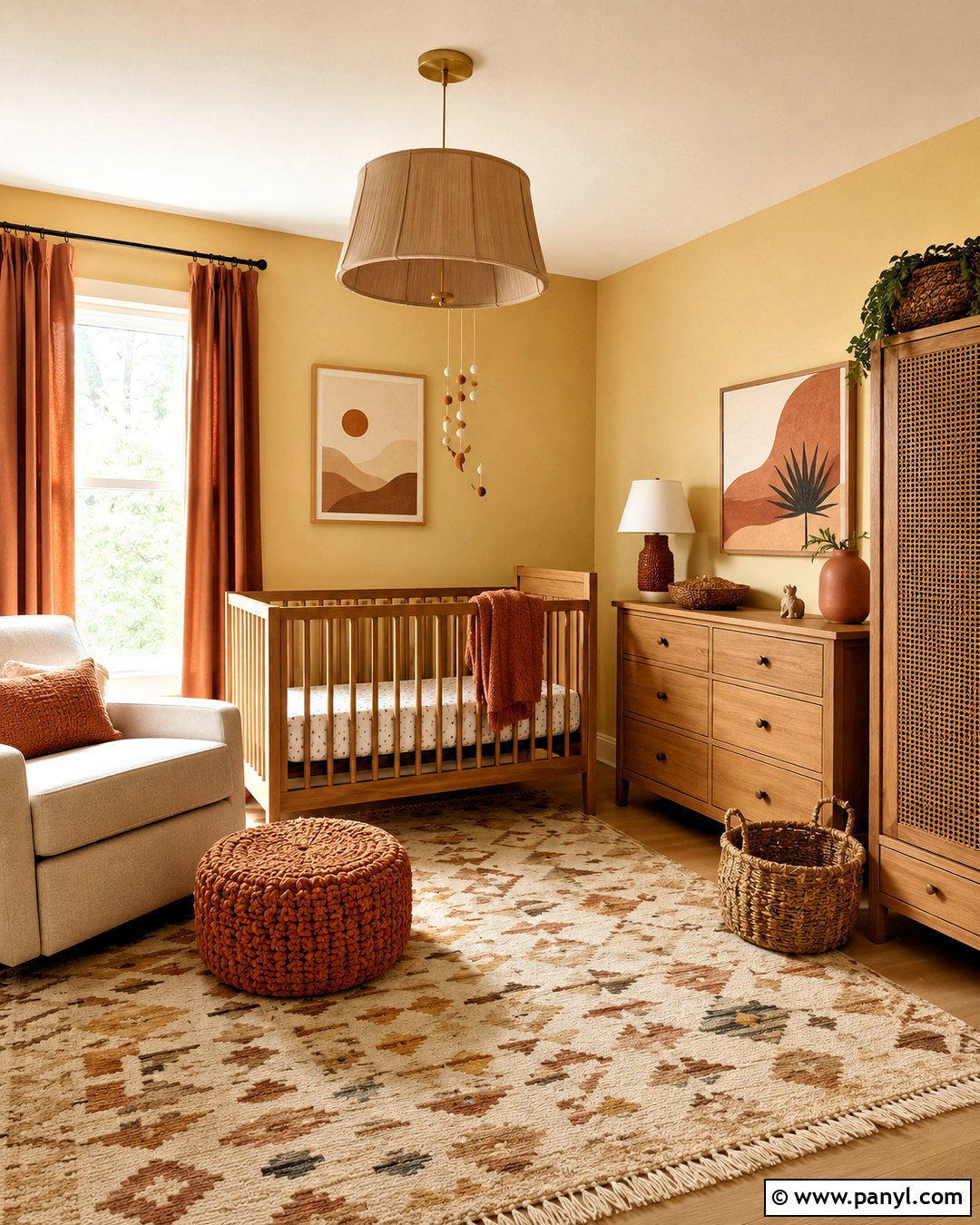 Pale Yellow And Terracotta Nursery - 20 pale yellow nursery ideas